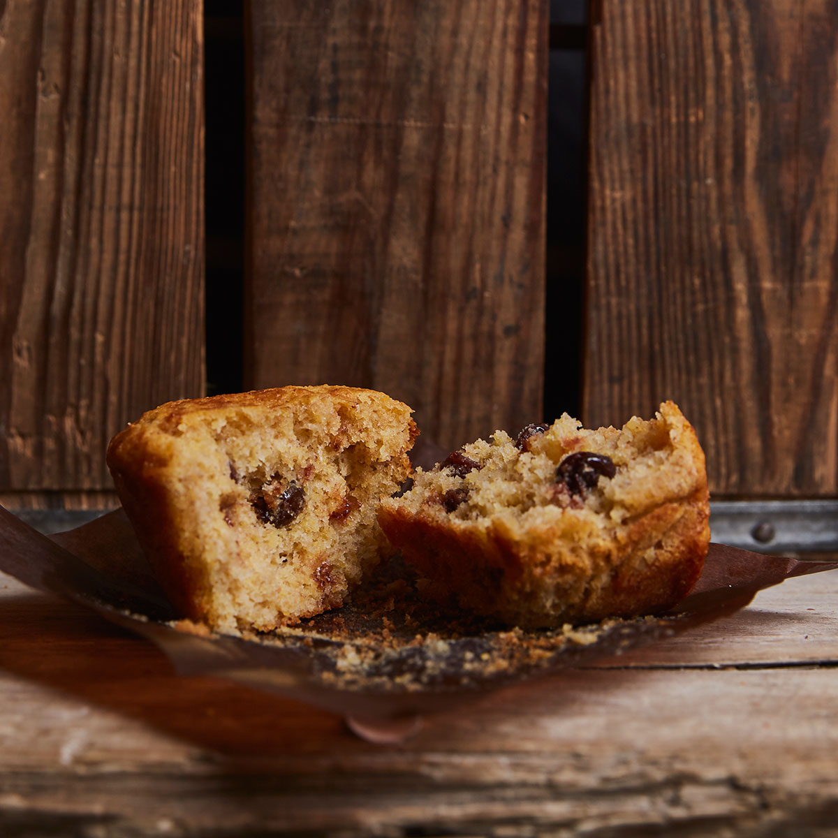 Multigrain with Sour Cherries Muffin