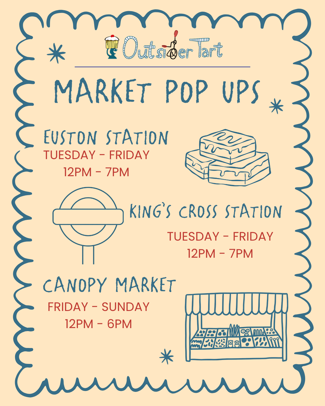Pop ups