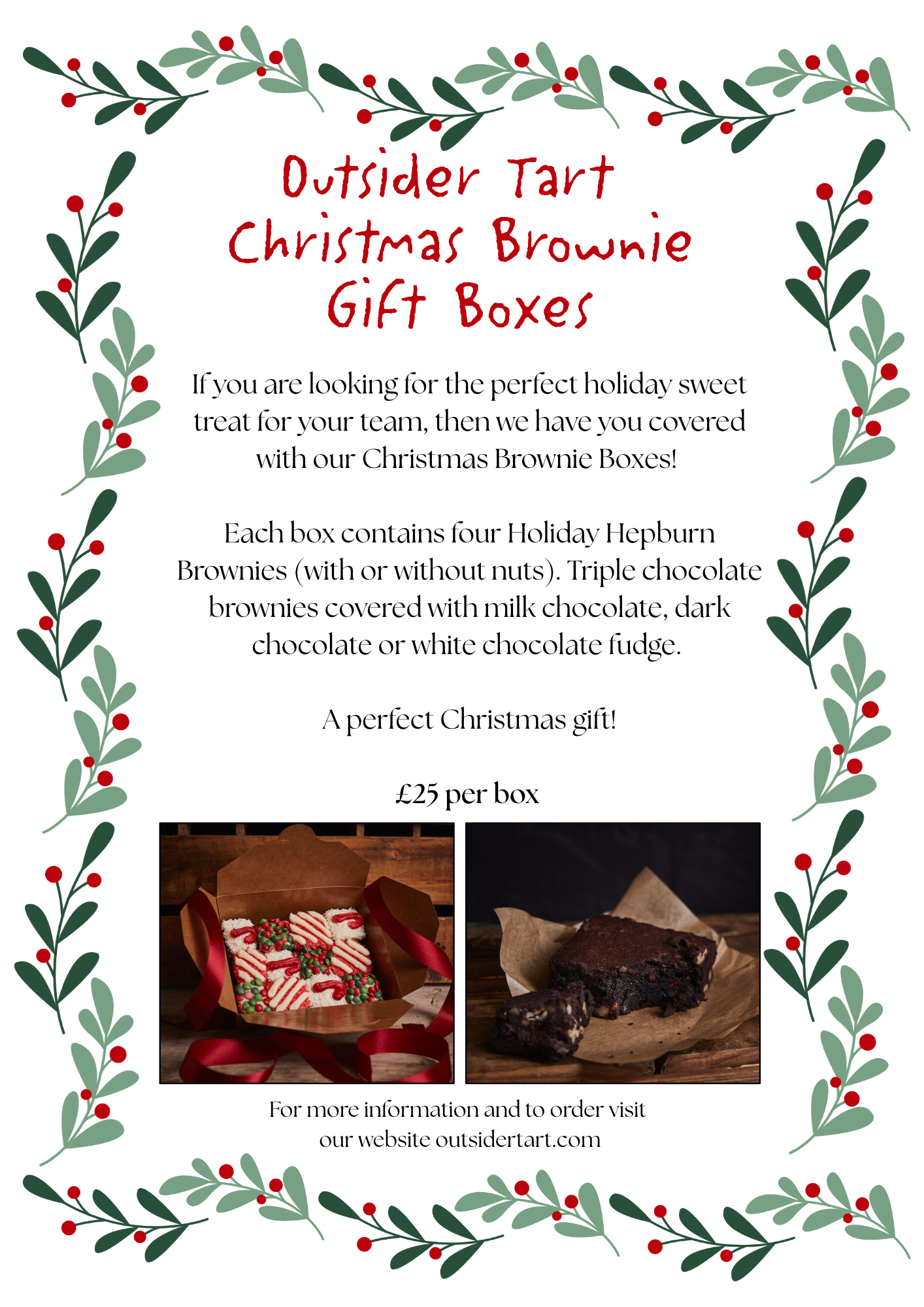 Brownie boxes